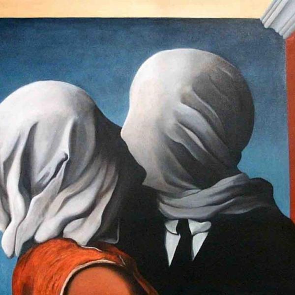 Les Amants di René Magritte 