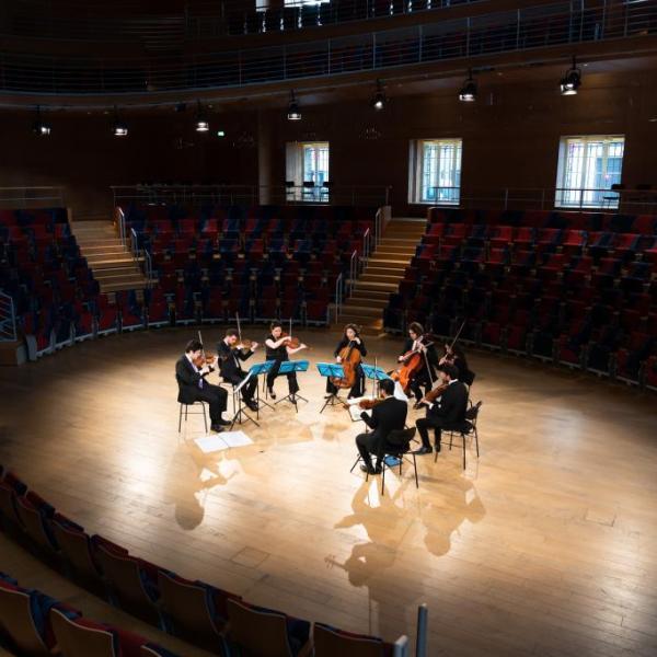 West Eastern Divan Ensemble nella Pierre Boulez Saal(Foto Peter Adamik)