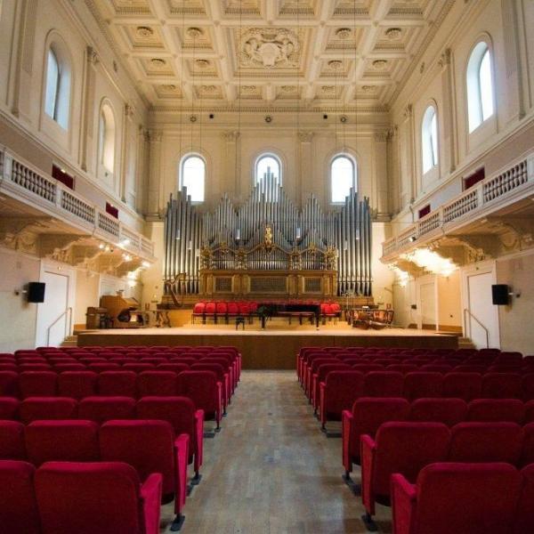 La Sala Accademica del Conservatorio Santa Cecilia