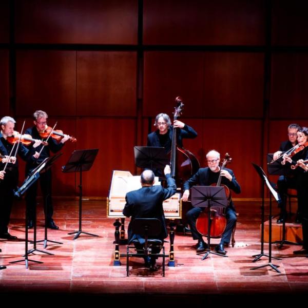 Rinaldo Alessandrini e il Concerto Italiano (Foto Accademia di Santa Cecilia/Musa)