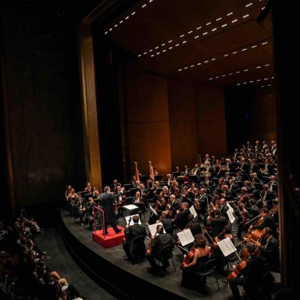 Chailly e i complessi della Scala al Théâtre des Champs-Elysées (Foto Théâtre des Champs-Elysées)