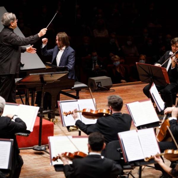 Pappano e Trifonov con l'Orchestra di Santa Cecilia