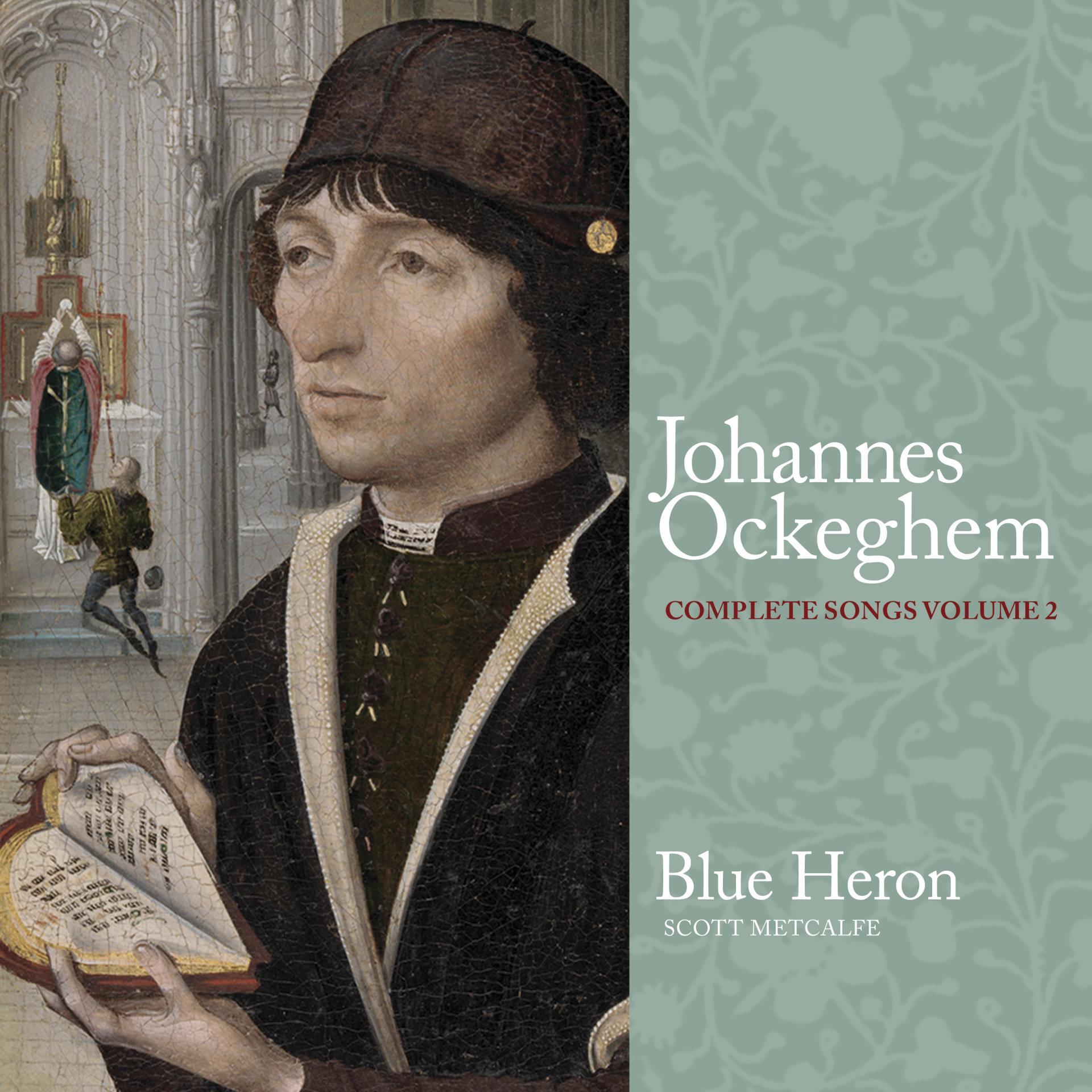 Blue Heron Ockeghem complete songs vol. 2 cd cover