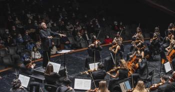 Alexander Lonquich e l'Orchestra Giovanile Italiana  (Foto Marco Borrelli)