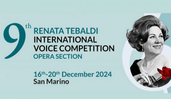 Renata Tebaldi International Voice Competition  - Opera Section 2024