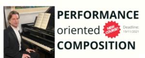 Accademia di Musica di Pinerolo - Corso di Perfezionamento "Performance-oriented composition" 