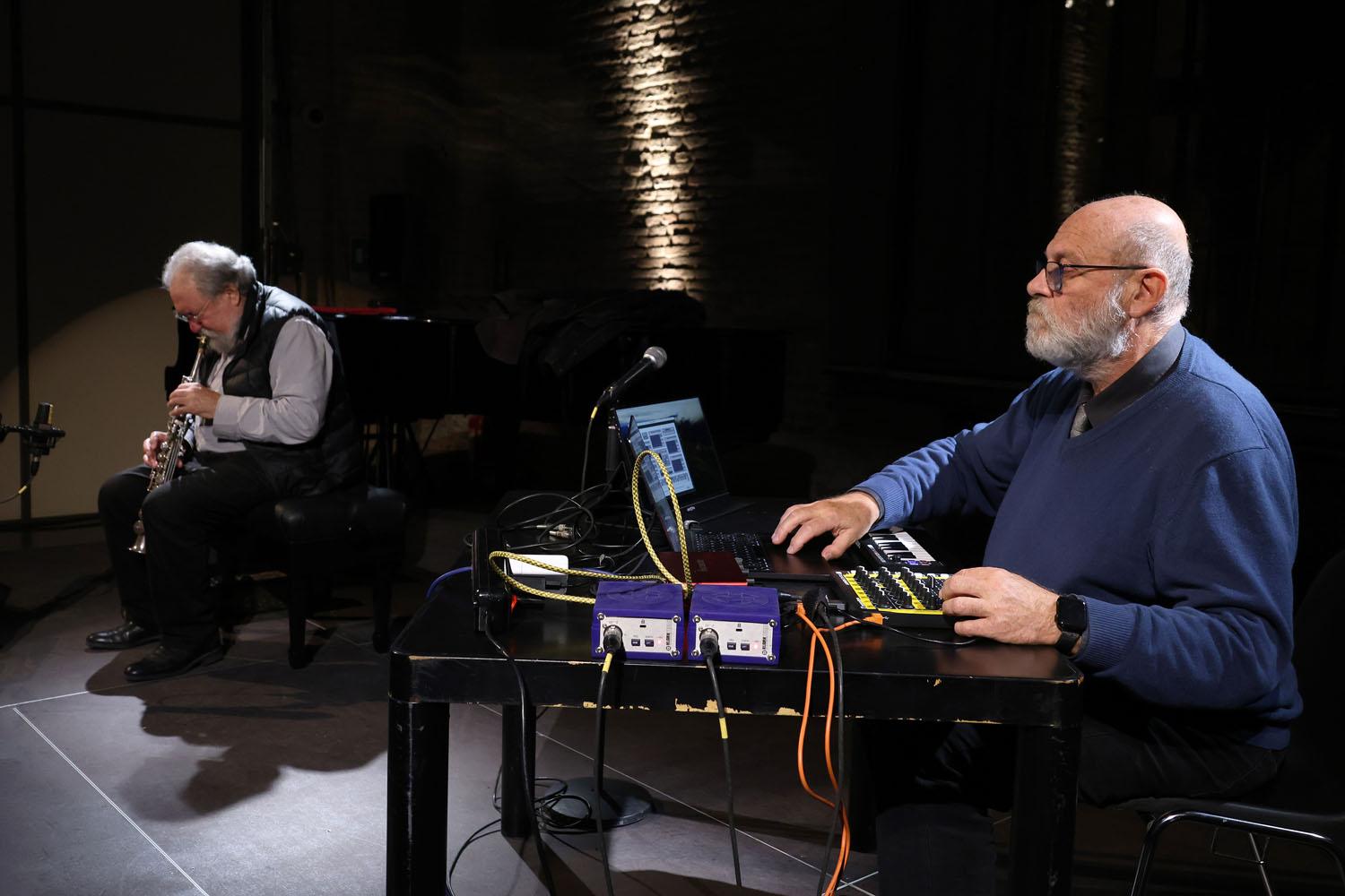 Evan Parker e Walter Prati 