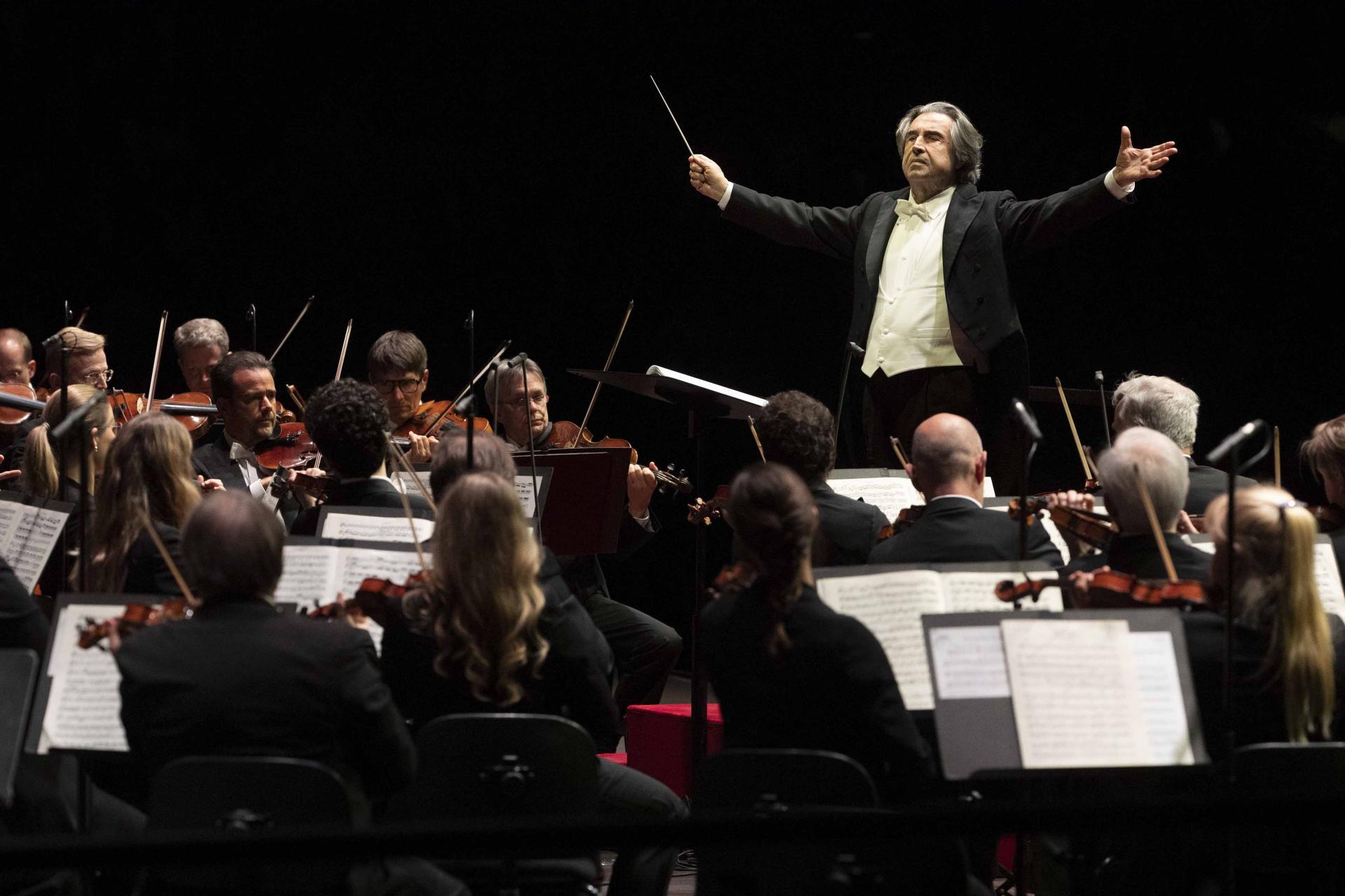 Wiener Philharmoniker e Riccardo Muti (Foto Zani Casadio)