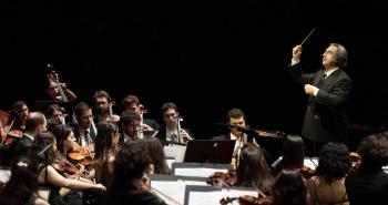 Riccardo Muti e la Cherubini (Foto Zani Casadio)